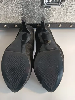 Zapatos de tacón Buffalo negros talla 38