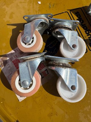 Pack 4 Ruedas Giratorias 5 cm