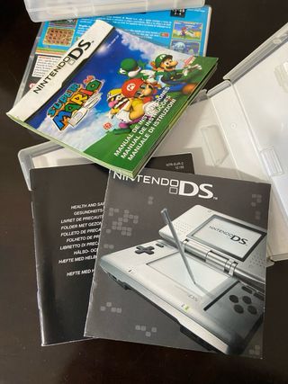Pacchetto 2 Giochi Mario Nintendo DS + 1 scatola