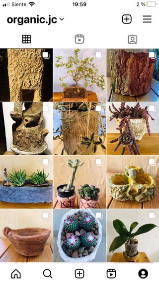 Vaso di pietra decorativo