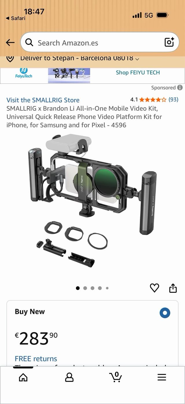 SmallRig x Brandon Li Kit Video Móvil