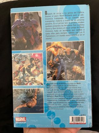 Comic de los 4 fantásticos