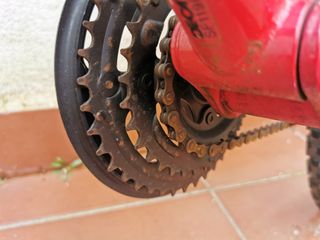 Bicicleta Decathlon Rockrider Roja