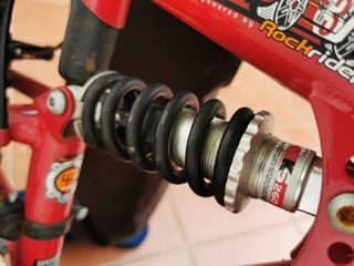 Bicicleta Decathlon Rockrider Roja