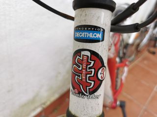 Bicicleta Decathlon Rockrider Roja