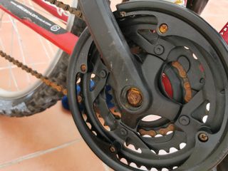 Bicicleta Decathlon Rockrider Roja