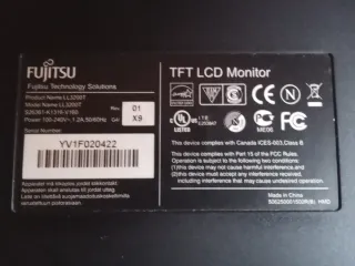 Monitor Fujitsu Negro
