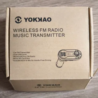 Transmisor FM Radio Inalámbrico YOKKAO