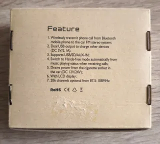 Transmisor FM Radio Inalámbrico YOKKAO