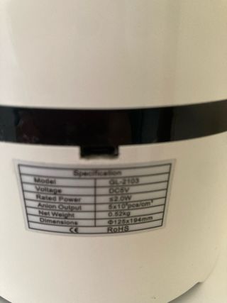 Purificatore d'aria RIGOGLIOSO bianco