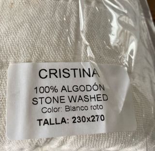 Colcha Gasa Matrimonio Beige