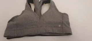 2 Tops Deportivos DOMYOS Negro y Gris