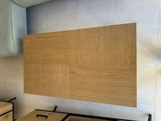 Mesa de centro elevable de madera