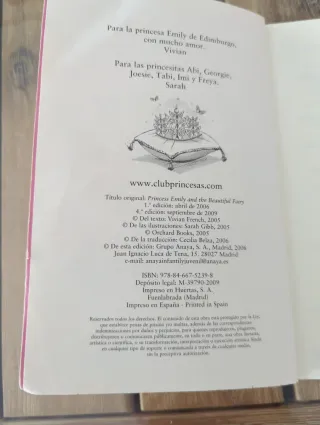 La princesa Emilly y el hada hermosa