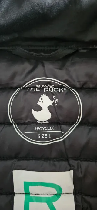 Plumífero Save The Duck ligero Negro Talla M/L