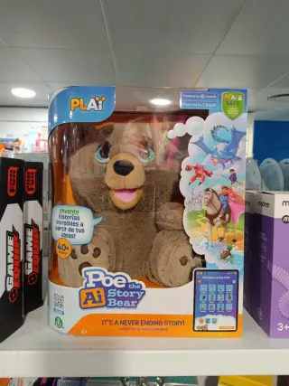 Oso Poe the Story Bear AI Juguete Interactivo