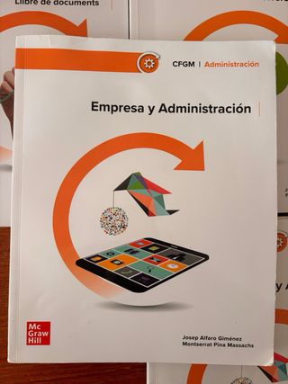 Administrscion CFGM Libros de texto y actividade