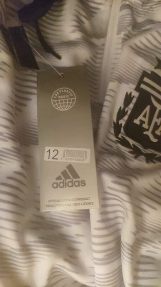 Chándal Selección Argentina Adidas Azul Talla 12 A