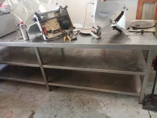 Mesa de trabajo acero inoxidable