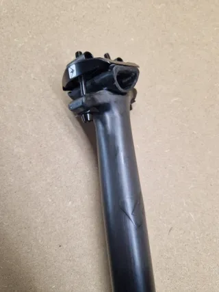 Espigão de selim topo de gama Bike Ahead 31.6/400