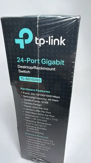 TP-Link TL-SG1024D Switch Gigabit 24 Puertos
