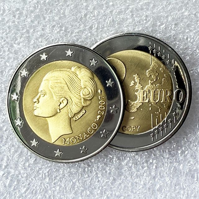 MONACO 2007 GRACE KELLY 2€ EN ESTUCHE DE MADERA