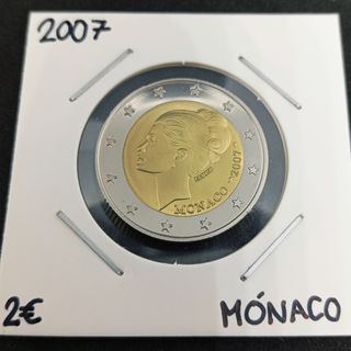 MONACO 2007 MONEDA CONMEMORATIVA GRACE KELLY 2€