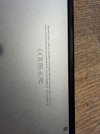 MacBook Air 2017 Plata respuestos