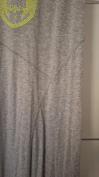 Vestido Denny Rose Gris Calavera