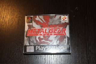 Metal Gear Solid (en ingles) PS1 PAL