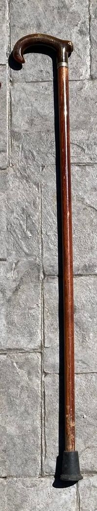 Bastón de apoyo de madera maciza