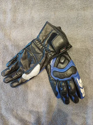 Guantes Moto SPIDI Mujer T. M Negro/Azul