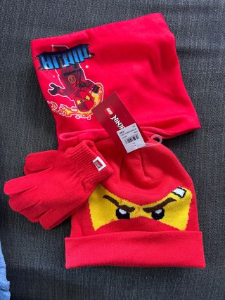 Set LEGO Gorro, Guantes y Cuello Infantil LEGO