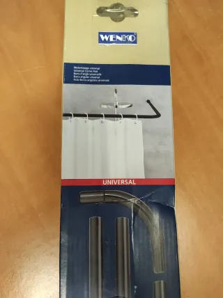 Barra cortina ducha WENKO