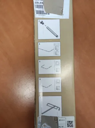 Barra cortina ducha WENKO