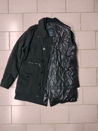 Chaqueta Zara Man Negra Talla L