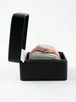 Reloj Rosa Pastel Mate (Diseño Octagonal) - NUEVO