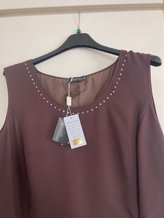 Top Boni Lauri donna tg 55/54 con perline