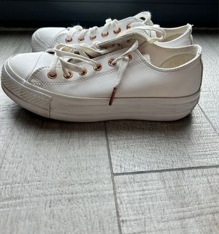 Converse Piel Blancas Talla 39