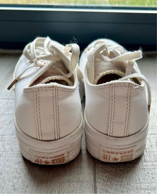 Converse Piel Blancas Talla 39