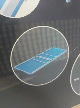 Mesa Ping Pong plegable con asas 153cm x 76.5cm