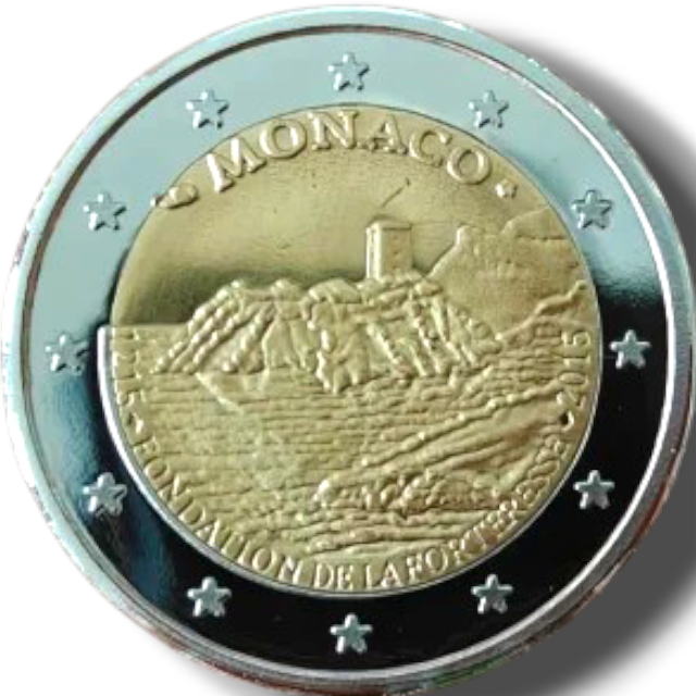MONACO 2015 MONEDA 2€ CONMEMORATIVA