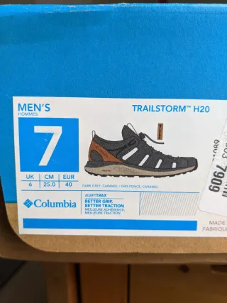 Sandalias Columbia Trailstorm H20 Talla 40