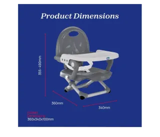 Alzador Chicco Pocket Snack