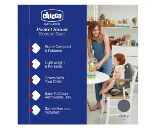 Alzador Chicco Pocket Snack