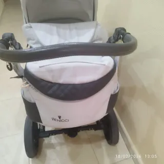 Capazo y Silla Paseo Venicci Carbo Lux con su caja