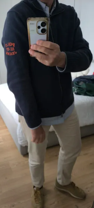 Cárdigan Polo Ralph Lauren Azul Talla XL