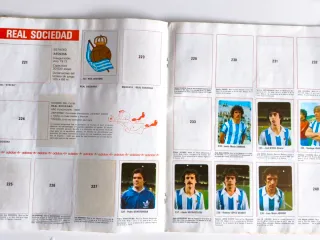 Álbum de cromos Fútbol 80-81