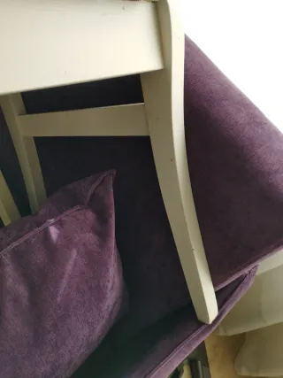 Conjunto 4 Sillas Tapizadas (precio por las 4)