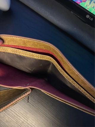 Cartera Fortnite Beige y Marrón